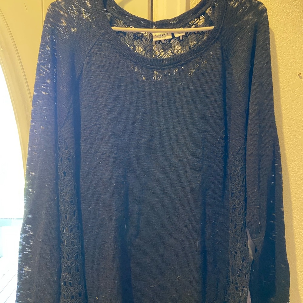Lace Long Sleeve Shirt